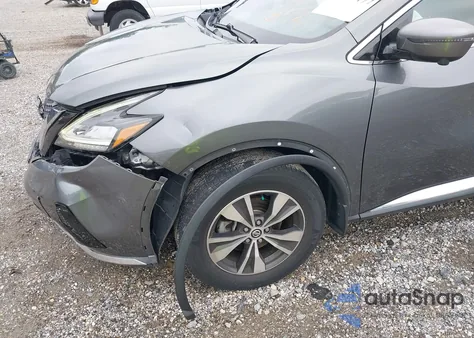 2019 Nissan Murano Sv from USA, damaged, VIN 5N1AZ2MSXKN137207